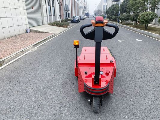 5 Ton Electric Towing Tractor With Grag Trailer Polyurethane solid tire