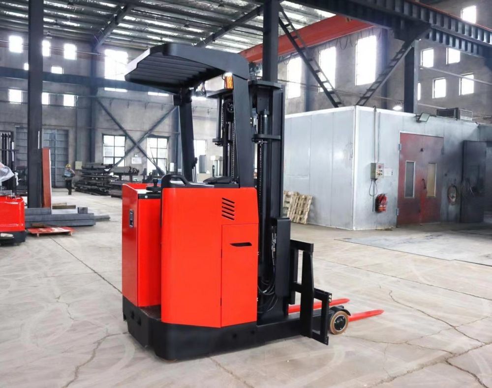 Three Way Electric Pallet Forklift Seat Style Simplify Warehouse Operations