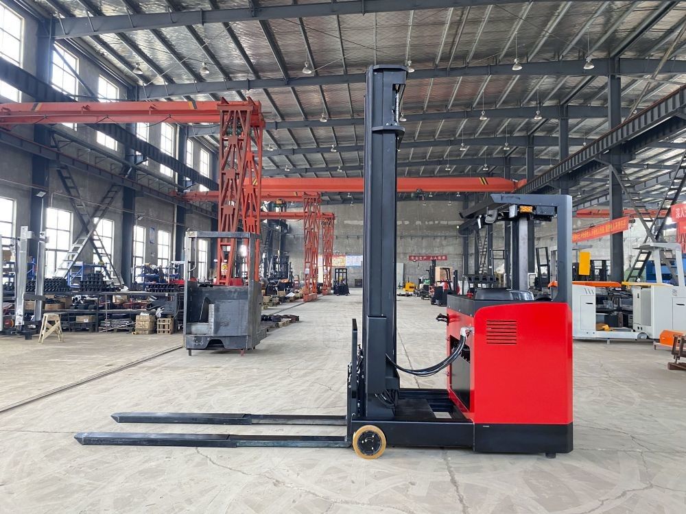 Three Way Electric Pallet Forklift Seat Style Simplify Warehouse Operations