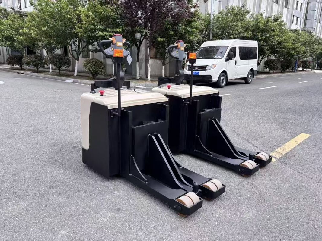 Electric  Bearing Semi Trailer  Walkies Towing Tractor Traction Weight 8000 KG Battery Capacity 24 V 320 AH 